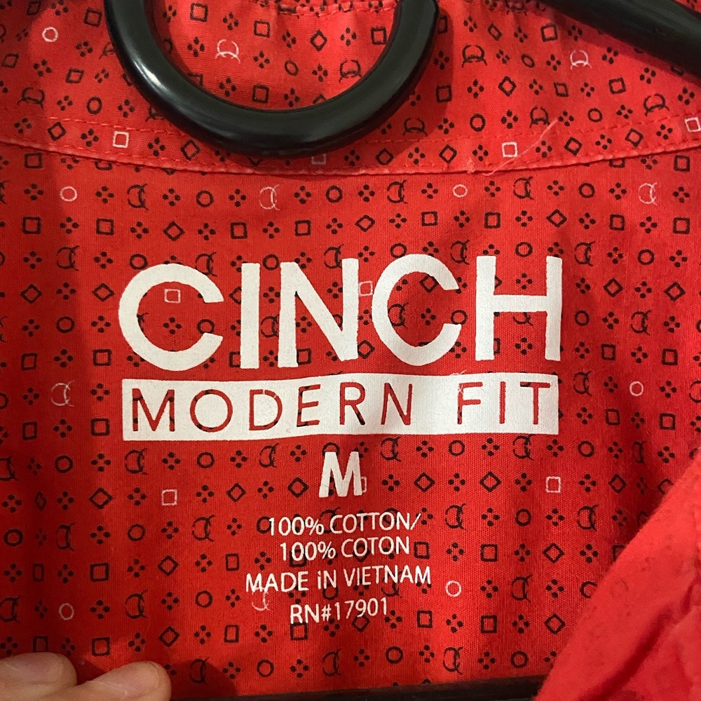 Cinch Modern Fit Men’s Western Long Sleeve - Picture 2 of 4